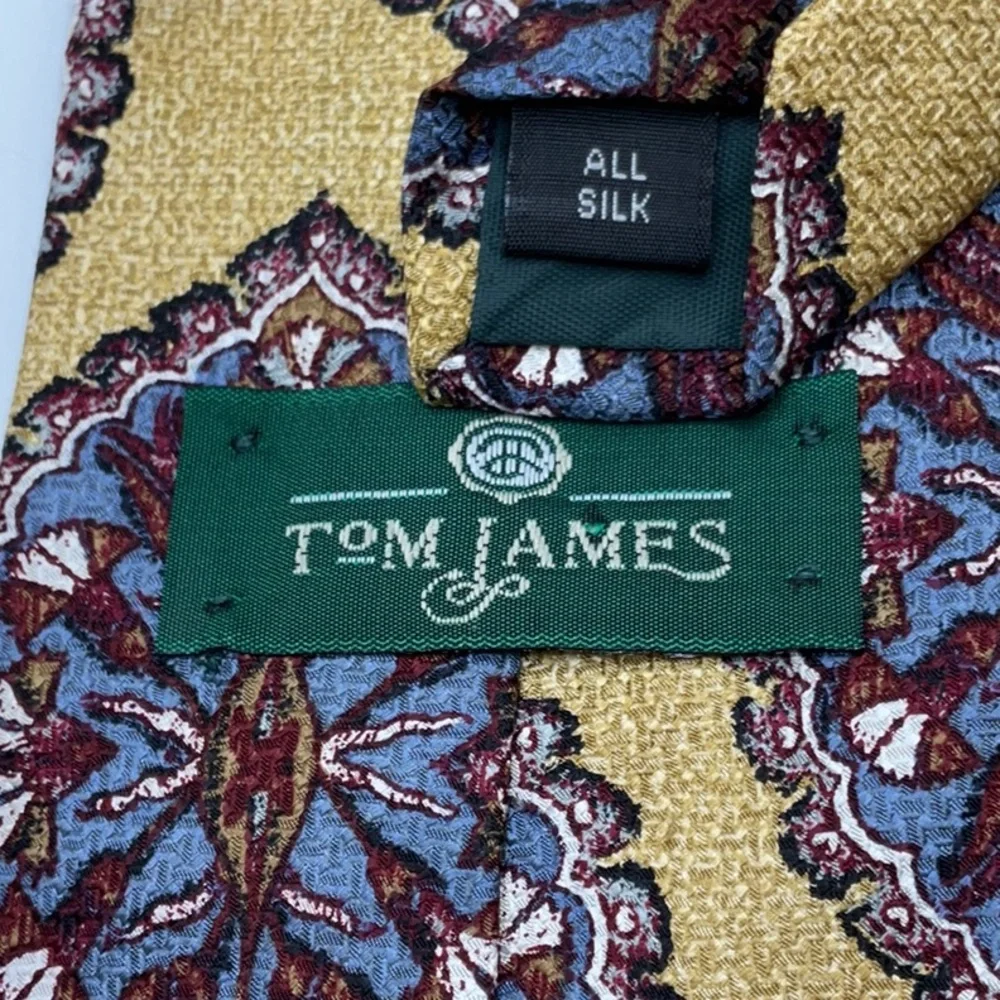 Tom James‎ Neck Tie Silk